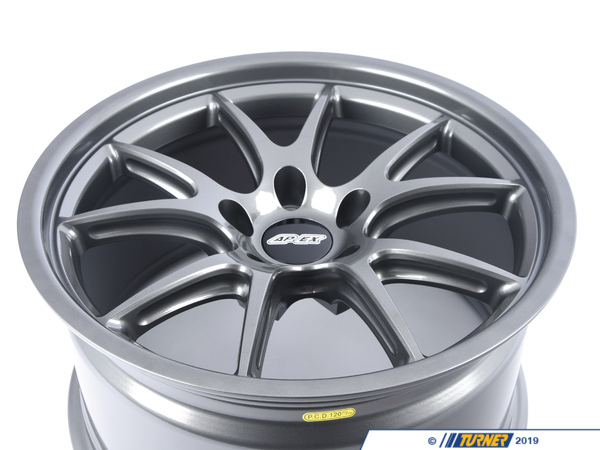 APEX Wheels 18" Apex FL5 Square Wheel Set - Anthracite fl5189528qanKT