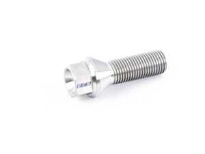 Titanium Conical Seat Wheel Bolt - 14x1.5x35mm - Priced Each
