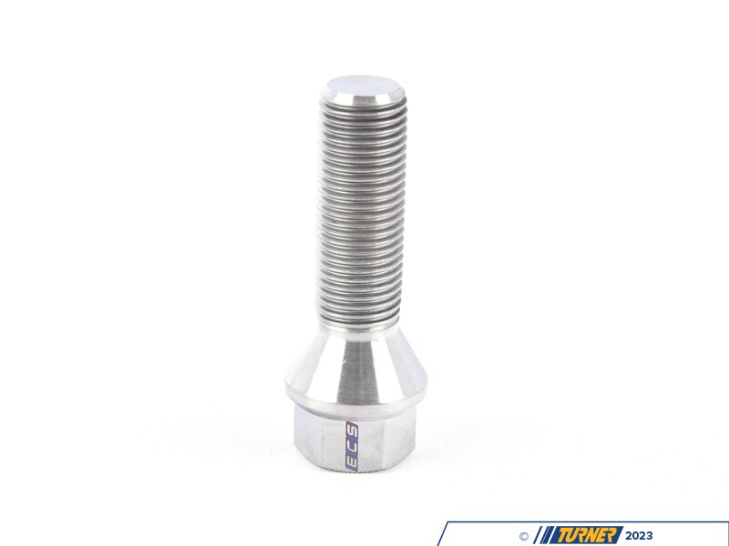 Z RACING Red Bolts – 14x1.5mm – 28mm Length – Cone Seat – For Volkswagen – Acorn Tuner Lug Nuts