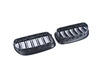 ECS Gloss Black Dual Slats Center Grills - F10 528i 535i 550 M5  BM01-F1014M-BK View 8