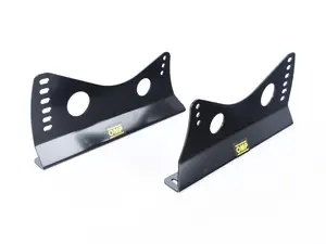 OMP Steel tall brackets | Black