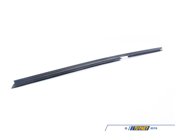 Genuine BMW Genuine BMW Waist Rail Trim Strip, Int. - 51222694037 - Gloss Black 51222694037