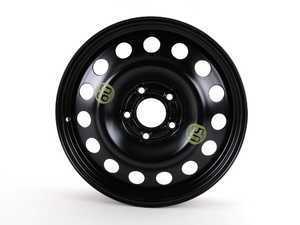 Genuine BMW Black Steel Emergency Wheel