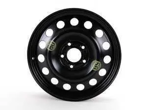 Genuine BMW Black Steel Emergency Wheel
