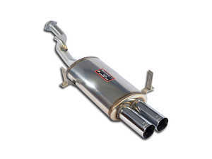 Supersprint Racing Muffler - Left - Z3 M Coupe/Roadster S52 S54