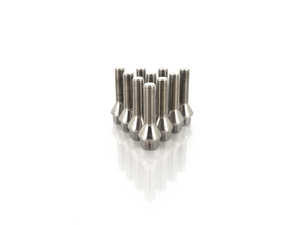 Titanium Conical Seat Wheel Bolt - 12x1.5x40mm - Set Of 10