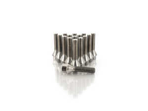 Titanium Conical Seat Wheel Bolt - 12x1.5x45mm - Set Of 16