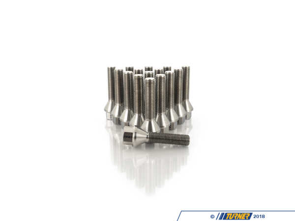 ECS Titanium Conical Seat Wheel Bolt - 12x1.5x45mm - Set Of 16 025384ecs04-0416