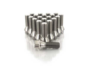 BMW Titanium Conical Seat Wheel Bolt - 14x1.5x35mm - Set Of 20