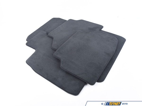 51477337683 - Genuine BMW Set Of Floor Mats Velours Anthrazit