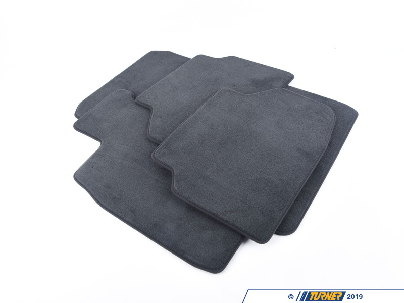51477337683 - Genuine BMW Set Of Floor Mats Velours Anthrazit 
