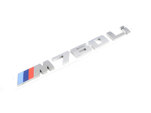 Model Emblem - M760 Li C-Grey - G11