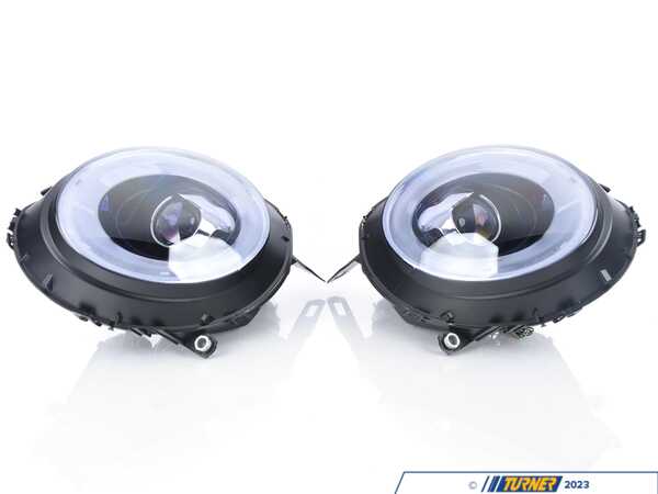Spec-D Tuning MINI R55 to R59 Projector Glossy Black V2 LED DRL Headlights - Pair 2LHP-MINI06G-V2-TM 2LHP-MINI06G-V2-