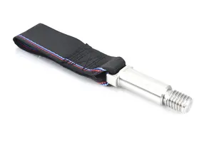 Turner Motorsport 75mm Poly Tow Strap With Bolt - Tri-Color Stripe