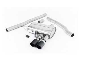 ValveSonic Cat-Back Exhaust System - Non Resonated Dual Jet 90 Carbon Fiber Tips F56/F57 MINI Cooper S/JCW