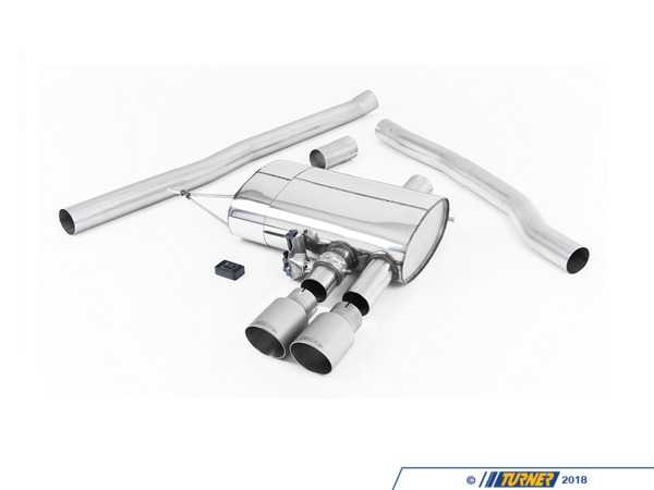 Milltek Sport ValveSonic Cat-Back Exhaust System - Non Resonated Dual GT90 Titanium Tips F56/F57 MINI Cooper S/JCW SSXM442