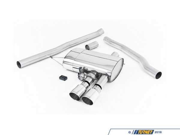 Milltek Sport ValveSonic Cat-Back Exhaust System - Non Resonated Dual GT90 Polished Tips F56/F57 MINI Cooper S/JCW SSXM444