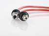 NM Engineering Stainless Steel Braided Brake Line Kit - RED h.bmwm.4.068.red View 2