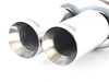 Magnaflow BMW Universal Muffler with Tips - Street Series; Piping: 2.25in.; Muffler Style: 5x8in. Oval; Tips: Dual 3.5in. Diameter, Round Straight-cut, 6.5in. Long, Double-wall; Body: 14in.; Overall: 23.5in. 14816 View 2