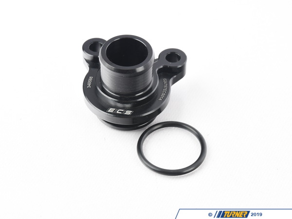 ECS ECS Billet Cylinder Head Outlet Hose Adapter - BMW N52 N54 N55 3.0L N20 2.0L 024797ECS01