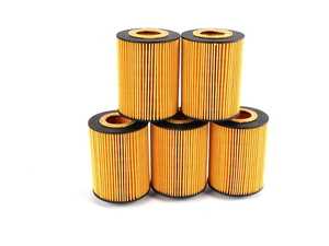 OEM Hengst Engine Oil Filter Kit - Pack of 5 - N62 4.4L