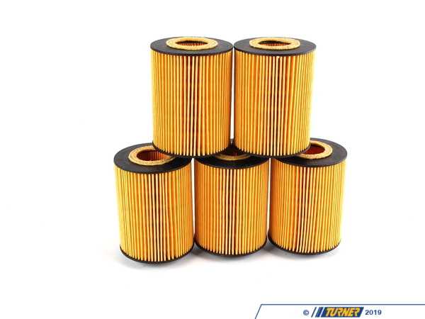 Hengst OEM Hengst Engine Oil Filter Kit - Pack of 5 - N62 4.4L 11427511161