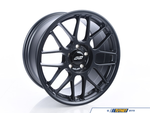 APEX Wheels APEX ARC-8 18x9" ET42 Satin Black Wheel 18.65lbs ARC8189ET42SMBK