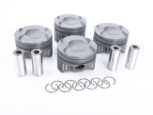 Forged Piston (Set Of 4) - 77.5mm (+0.50mm) Low Compression N14 N18 - P4-MIN56-77.5-CR9.5