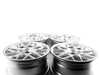 APEX Wheels 17" APEX ARC-8 Square Wheel Set - Race Silver arc8178et25HSKT View 4