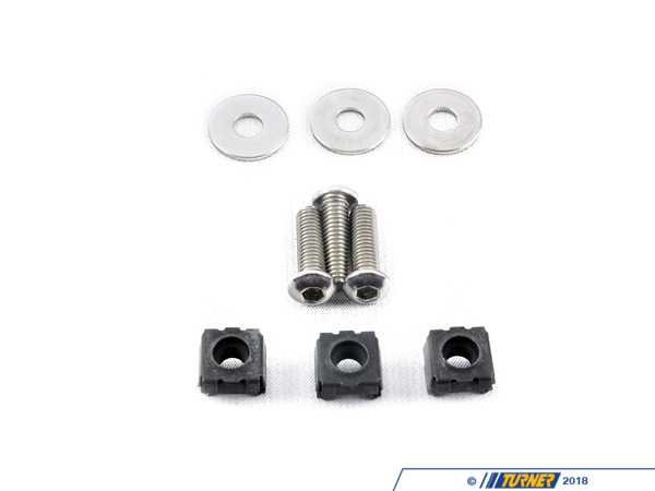 Rennline Aluminum Skid Plate - Hardware Only U06HW