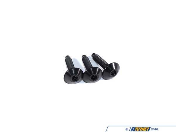 Body Kit Fasteners TIBDYKITFST-BLK - Titanium Body Kit Fastener Kit - Gloss Black | Turner ...