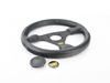 OMP OMP Racing GP Racing Steering Wheel -- Black Polyurethane OD/1981 View 1