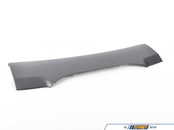 Genuine BMW Genuine BMW Upper Trunk Lid Trim Panel Schwarz - 51497197127 - E71 51497197127