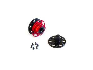 Rennline Steering Wheel Quick Disconnect - Red