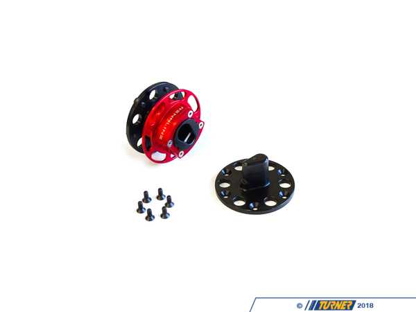 Rennline Rennline Steering Wheel Quick Disconnect - Red I18RED