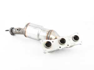 Genuine BMW Exhaust Manifold with Catalytic Converter - Cylinders 4-6 - E88 E90 E93 E82 E92