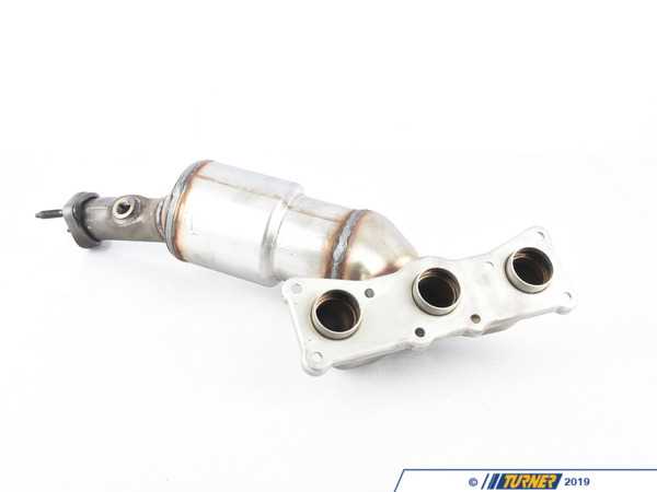 Genuine BMW Genuine BMW Exhaust Manifold with Catalytic Converter - Cylinders 4-6 - E88 E90 E93 E82 E92 18407556504