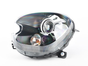 Genuine MINI Bi-Xenon Black Headlight Assembly - Left