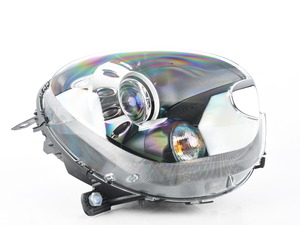 Genuine MINI Bi-Xenon Black Headlight Assembly - Right