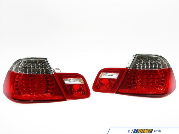 EagleEyes Eagle Eyes LED Tail Light Set - White/Red E462TREDLED