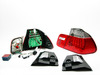EagleEyes Genuine BMW E46 Sedan LED Tail Light Set - White/Red E464TREDLED2 View 2