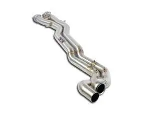 Supersprint Non-Resonated Center Twin Pipe Exhaust (63.5) - E46 M3 S54