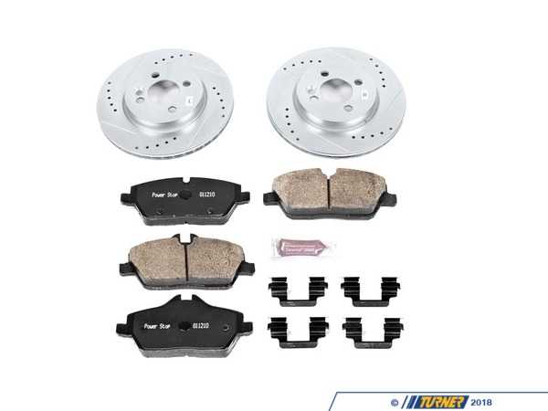 Power Stop Z23 Evolution Sport Performance Front Brake Service Kit (280x22) K6066