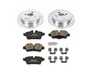 Power Stop Z23 Evolution Sport Performance Rear Brake Service Kit (259x10) K6281 View 1