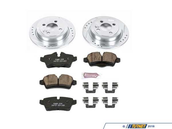 Power Stop Z23 Evolution Sport Performance Rear Brake Service Kit (259x10) K6281