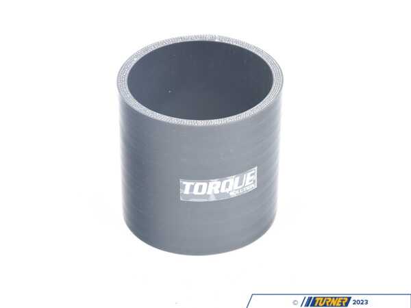 Torque Solution Straight Silicone Coupler 2.75" (69.85mm) - Black  TS-CPLR-S275BK