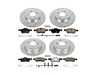 Power Stop MINI R53 Z23 Evolution Sport Performance Brake Service Kit - Front And Rear K5725 View 1