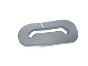 Seat Belt Outlet Cover - Left - Black - E63, E64