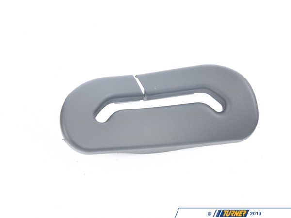 Genuine BMW Seat Belt Outlet Cover - Left - Black - E63, E64 52207918705