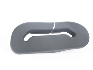 Seat Belt Outlet Cover - Right - Black - E63, E64
